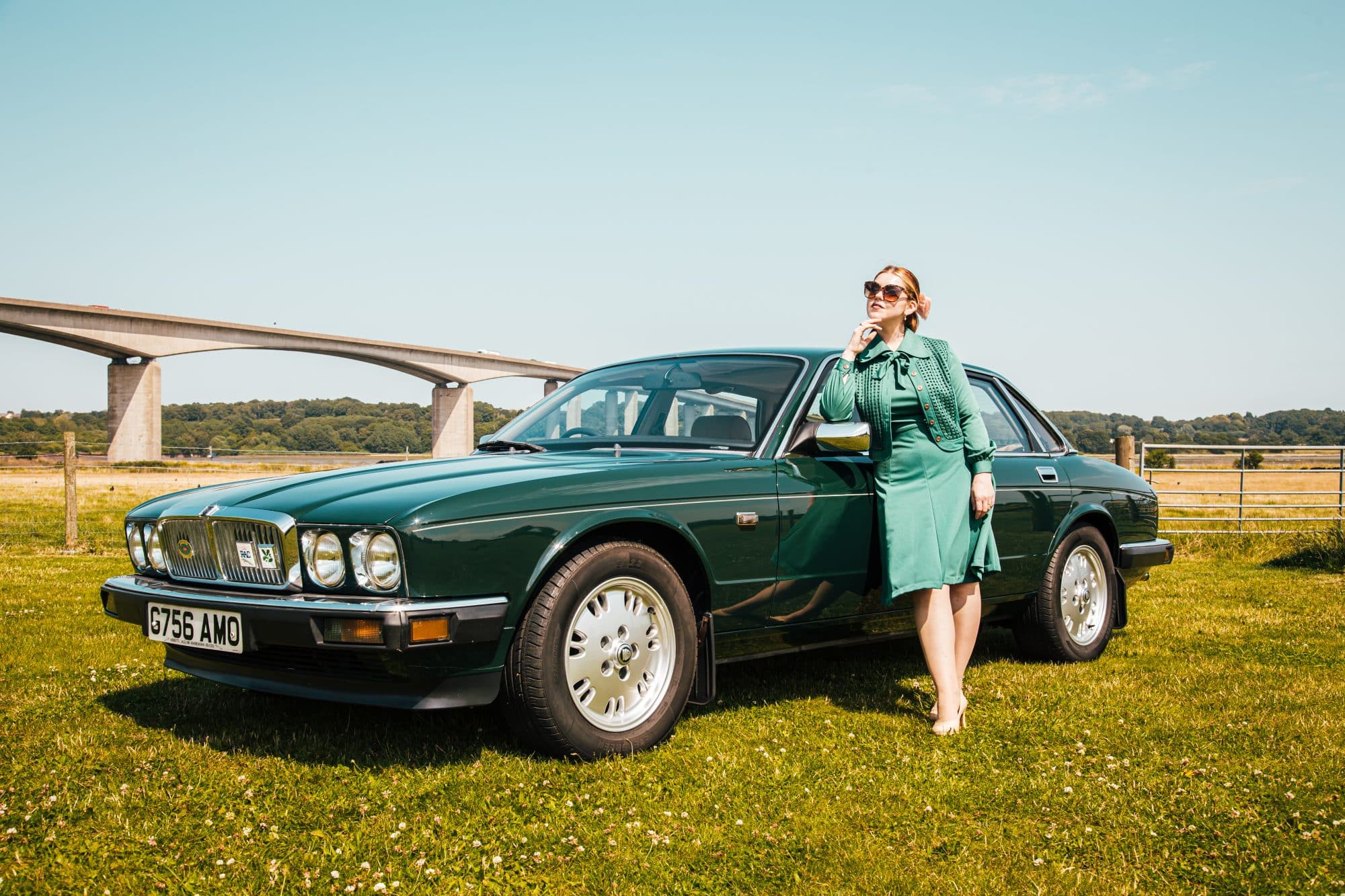 1990 Jaguar XJ6 at Suffolk Food Hall 5 1