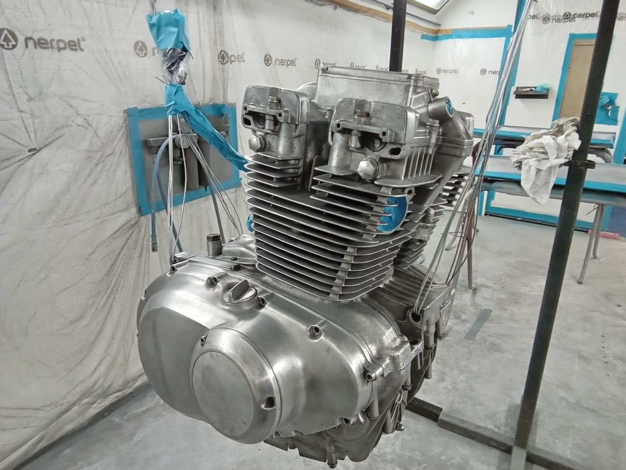 14032024 1984 Suzuki GSX400T engine paint 10 1
