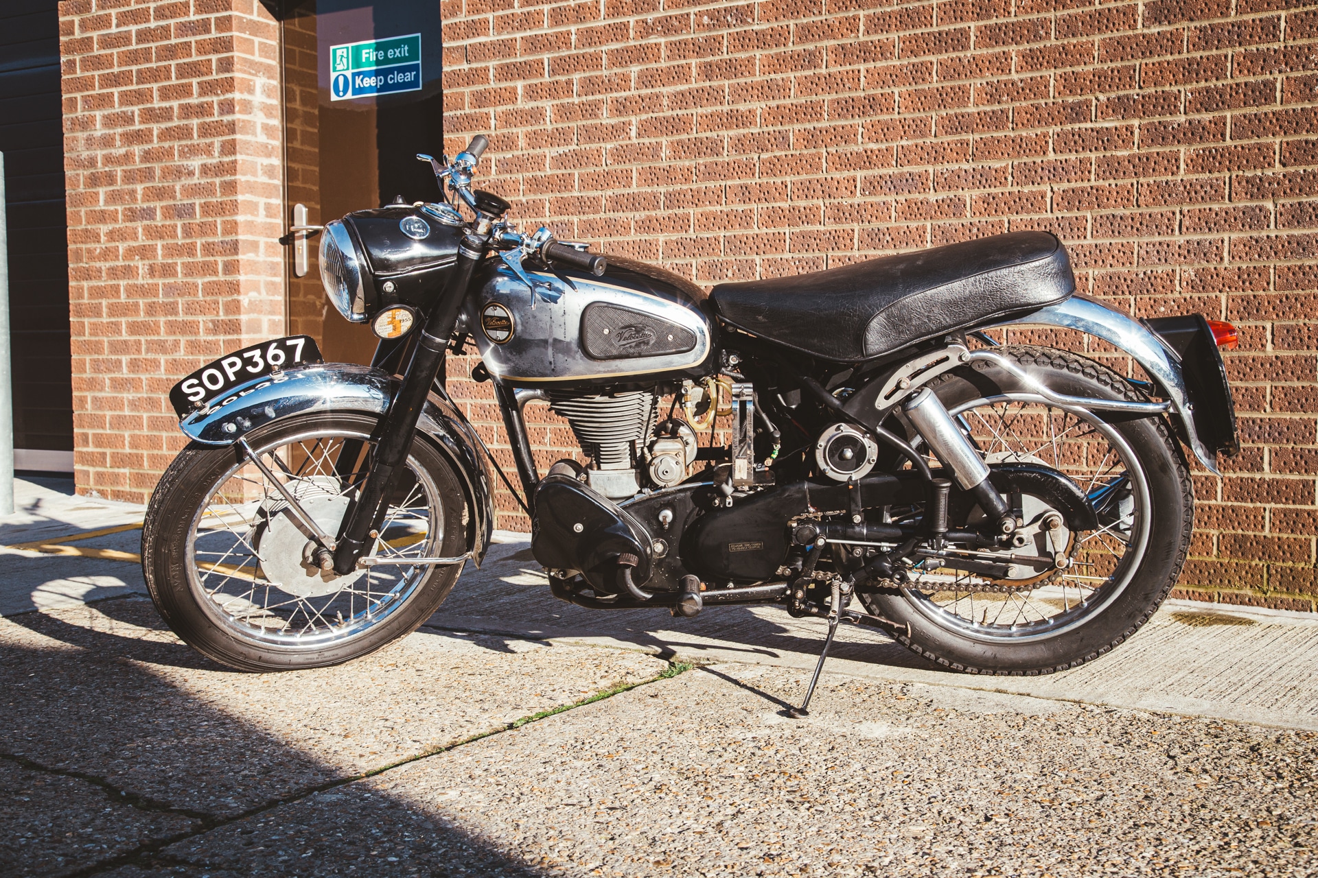 1955 Velocette 350 Arrival Photos 2 1