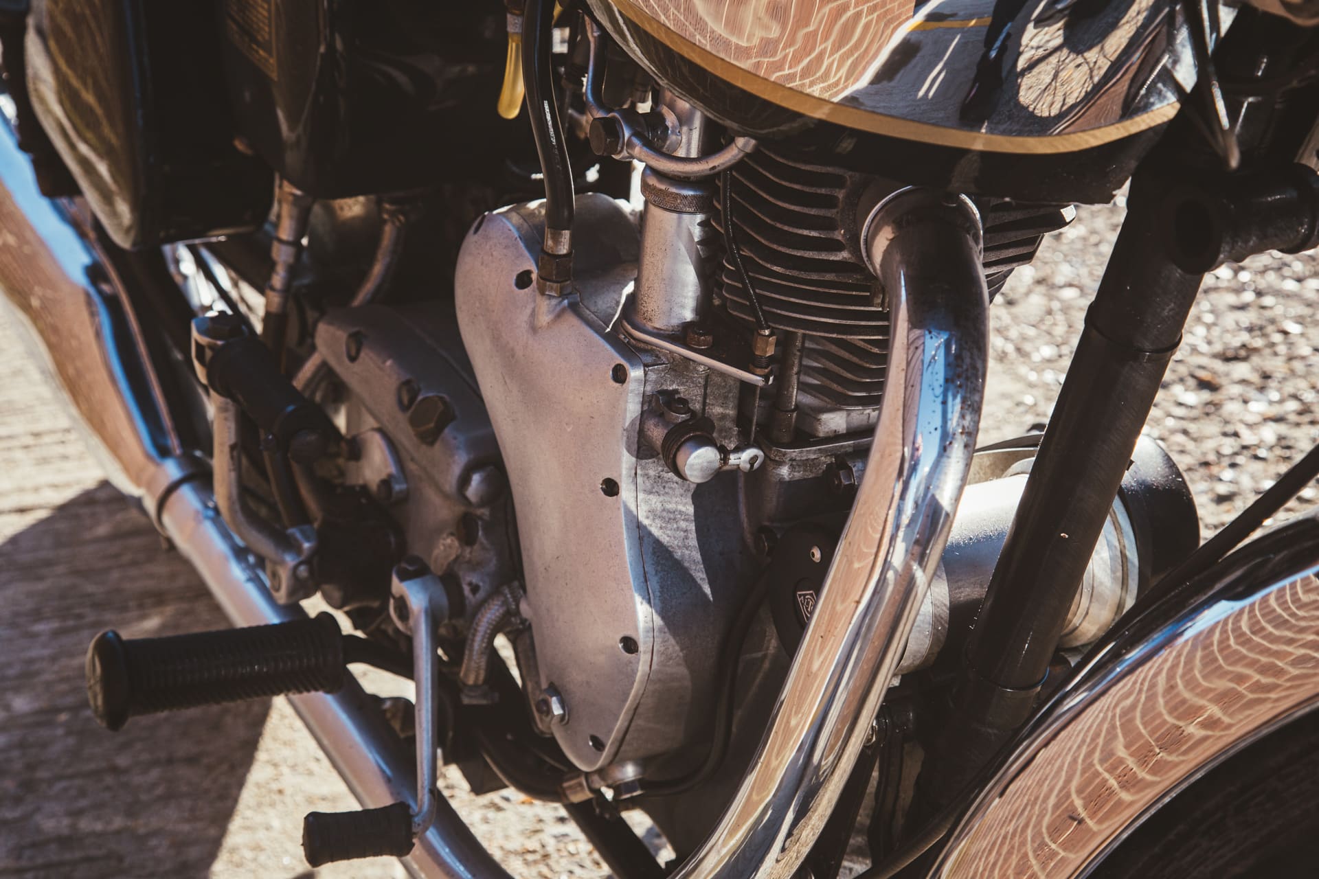 1955 Velocette 350 Arrival Photos 7 1
