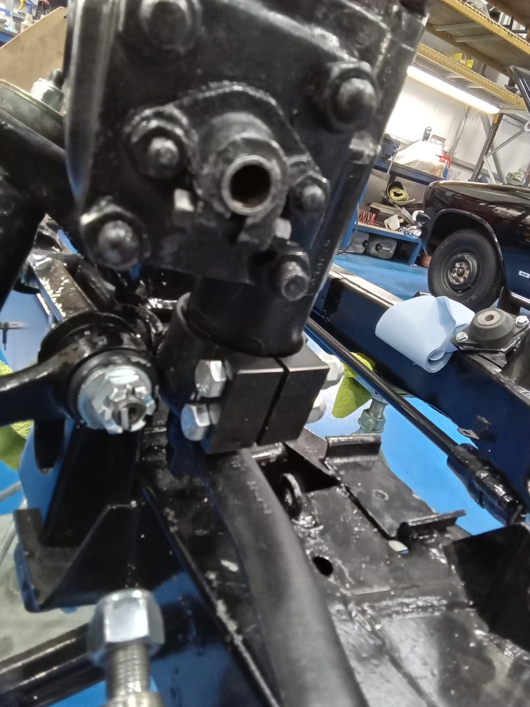 1956 Jaguar XK120 chassis fit up 3 1