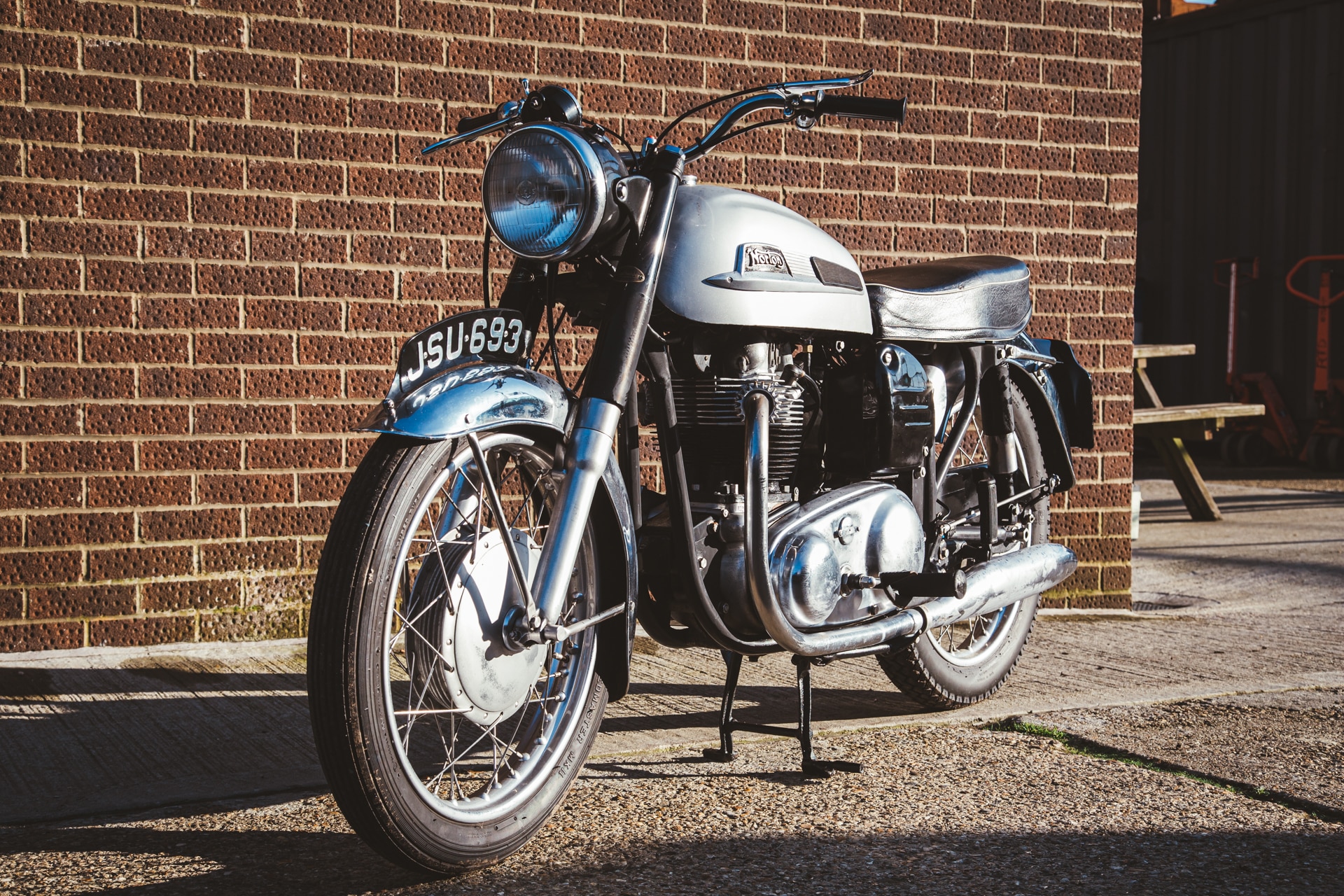 1962 Norton 650SS Arrival PHotos 1 1 1
