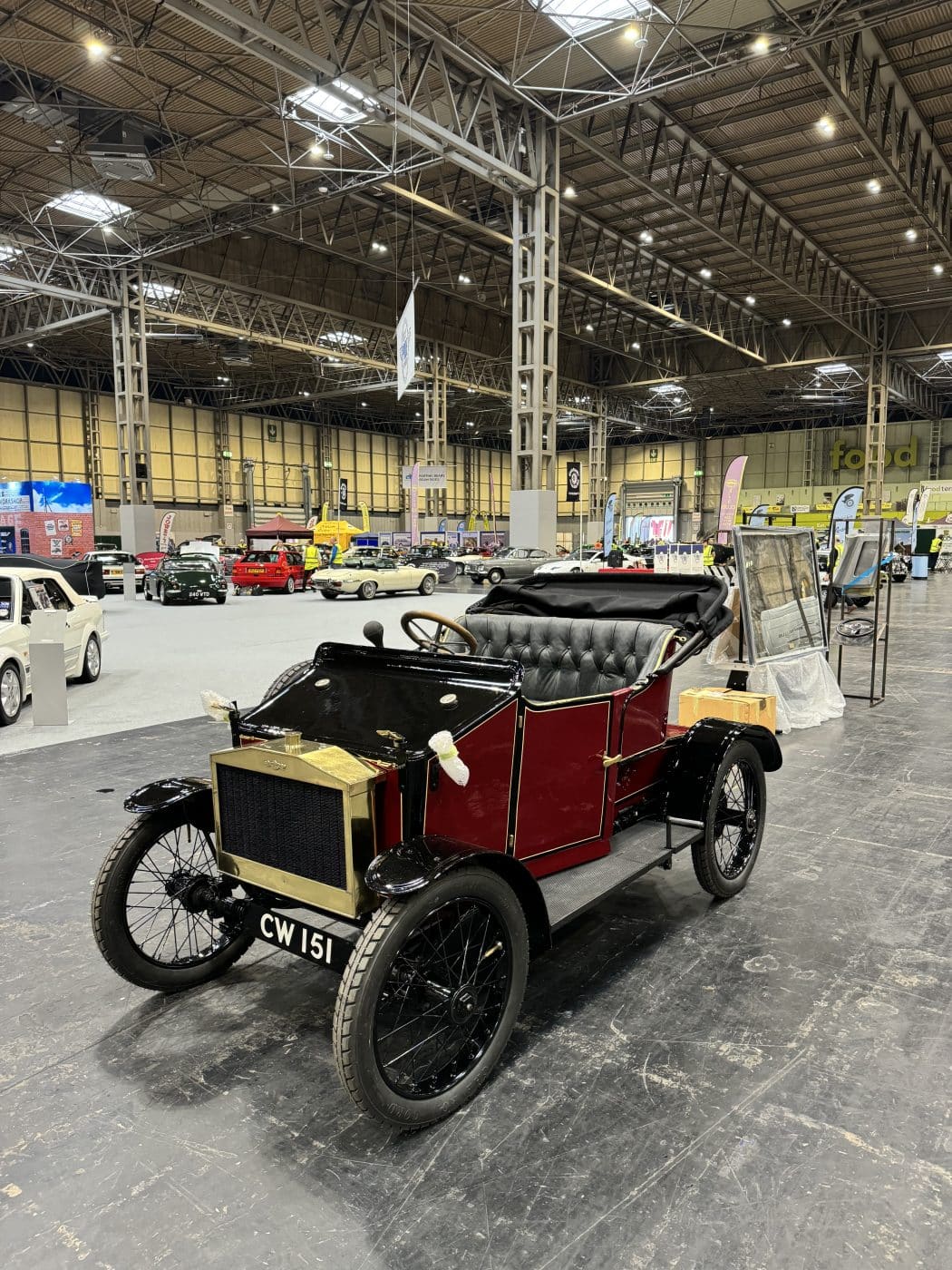 210324 setting up at Practical Classic Restoration Show 2024 9 1