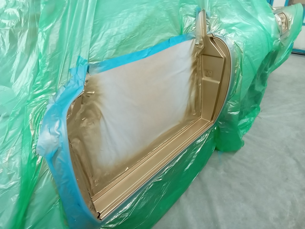 26032024 1963 Bentley S3 Continental Coupe painted gold 33 1