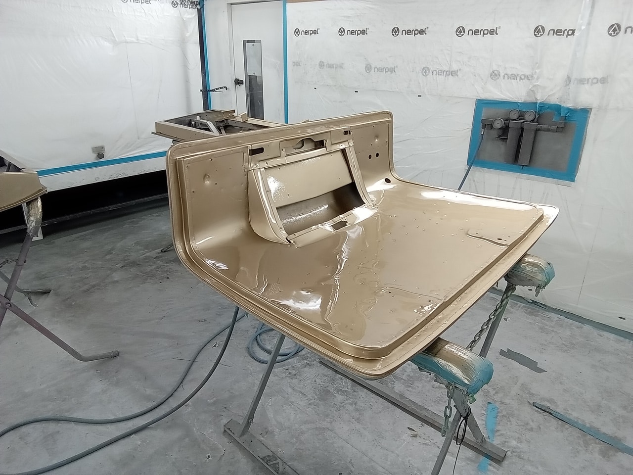 26032024 1963 Bentley S3 Continental Coupe painted gold 56 1