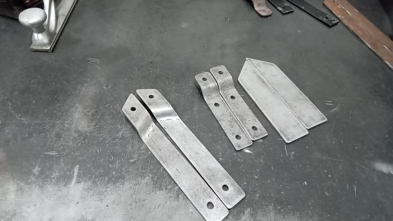 11042024 1960 Jensen 541R bonnet brackets 3 1