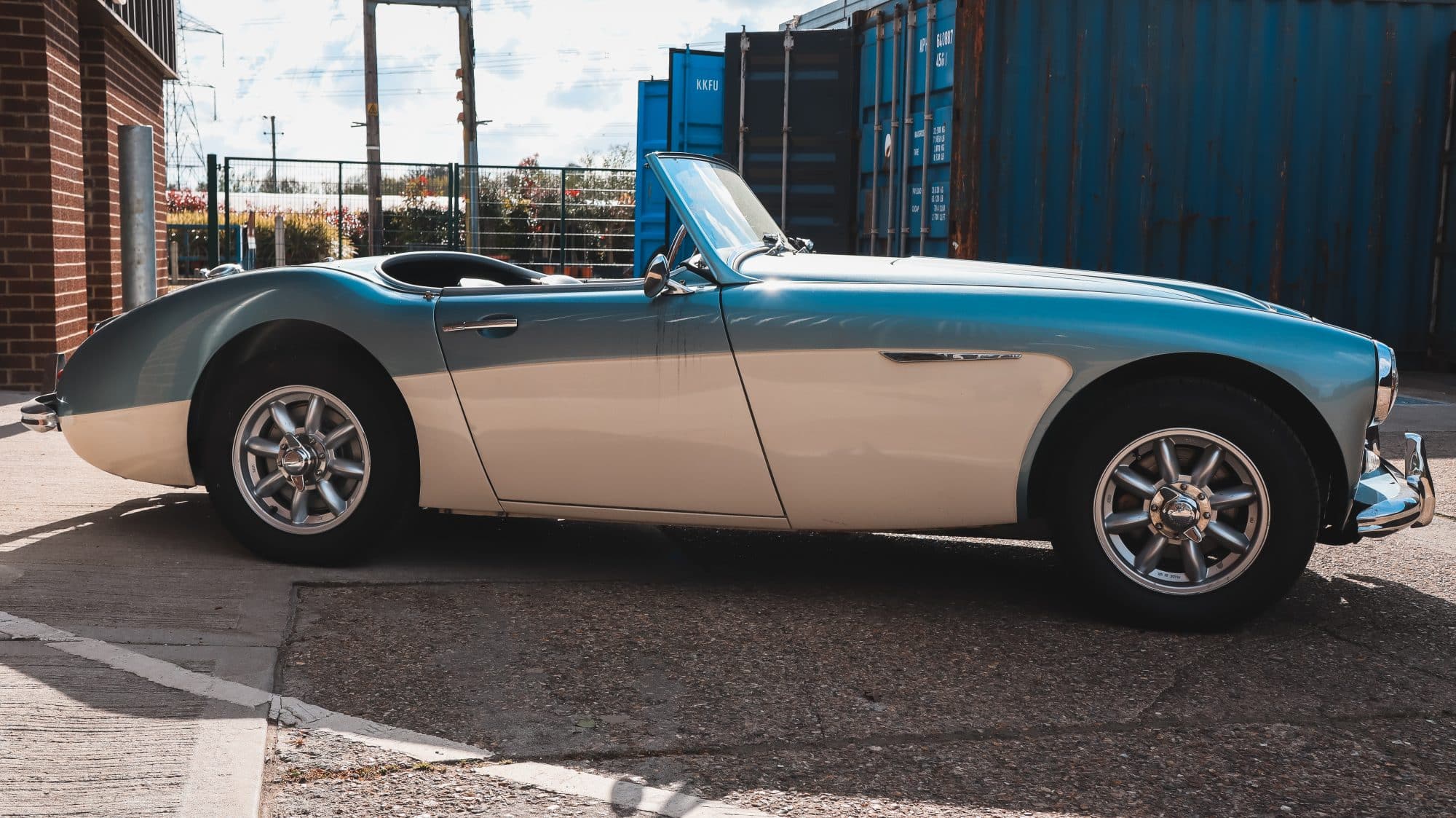 1958 Austin Healey 100 6 arrival 6 1