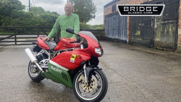 Our 2002 Ducati 900SS finds its new home!