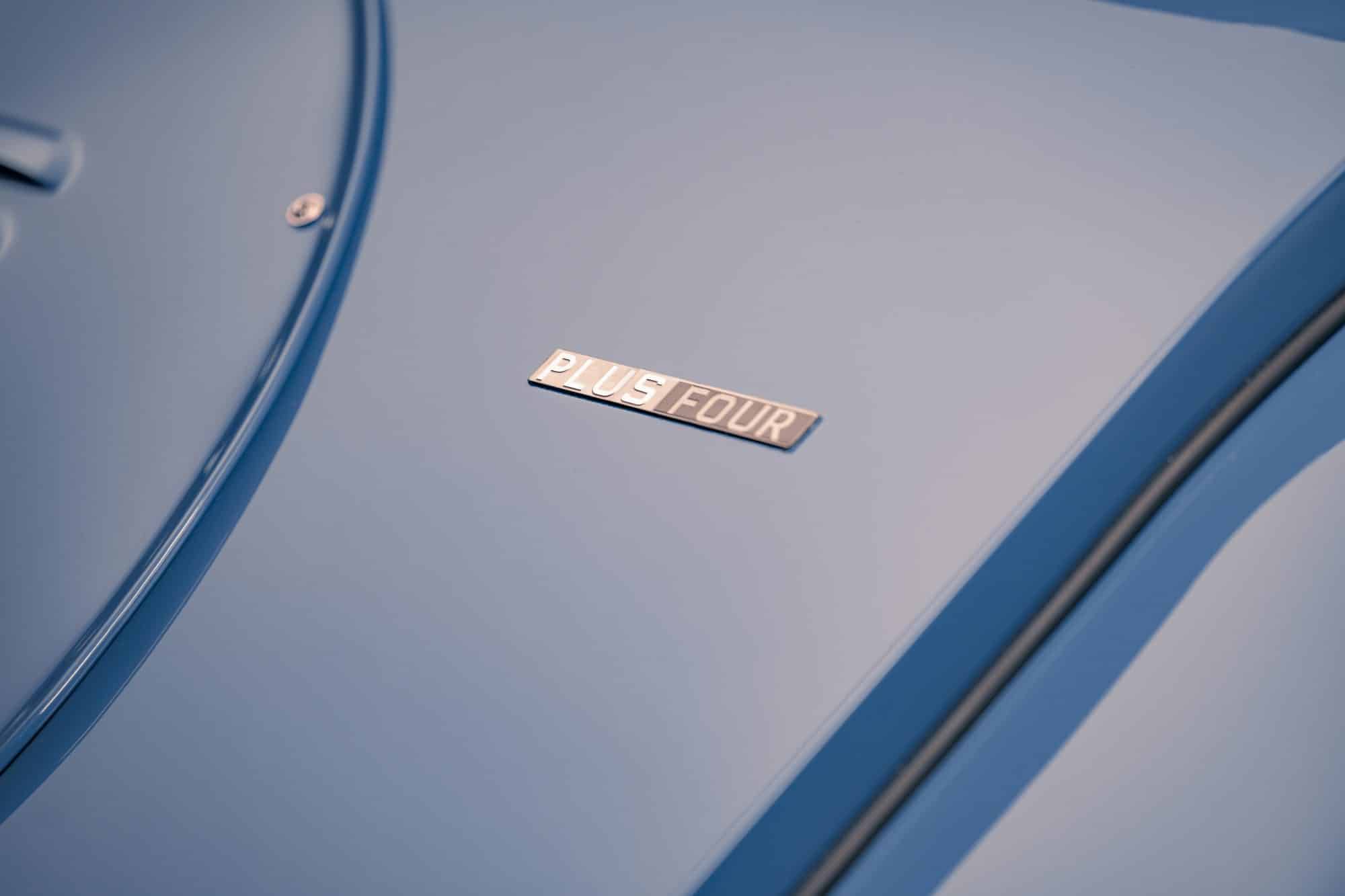 New Morgan Plus Four Studio Blue 10 1