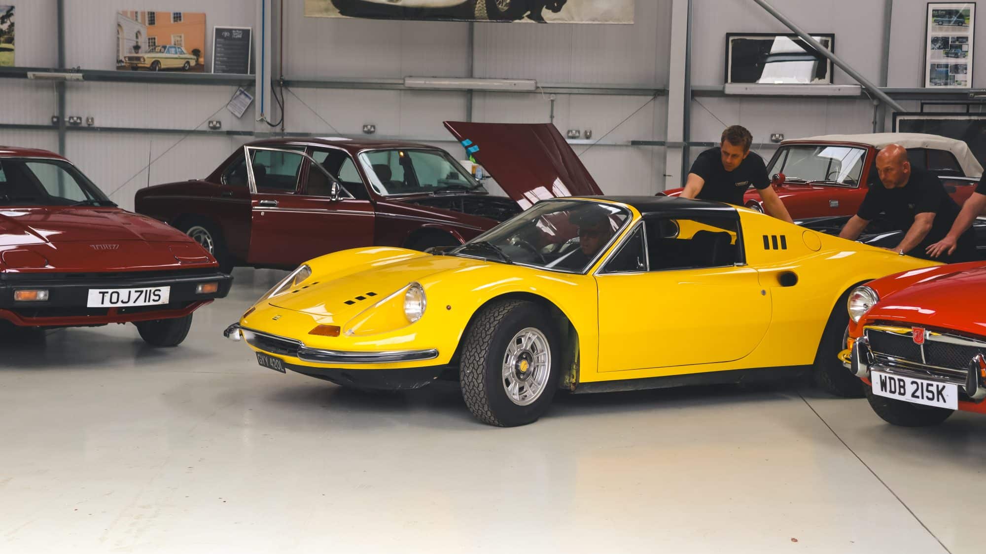17052024 1973 Ferrari 246 GTS going into fab 11 1
