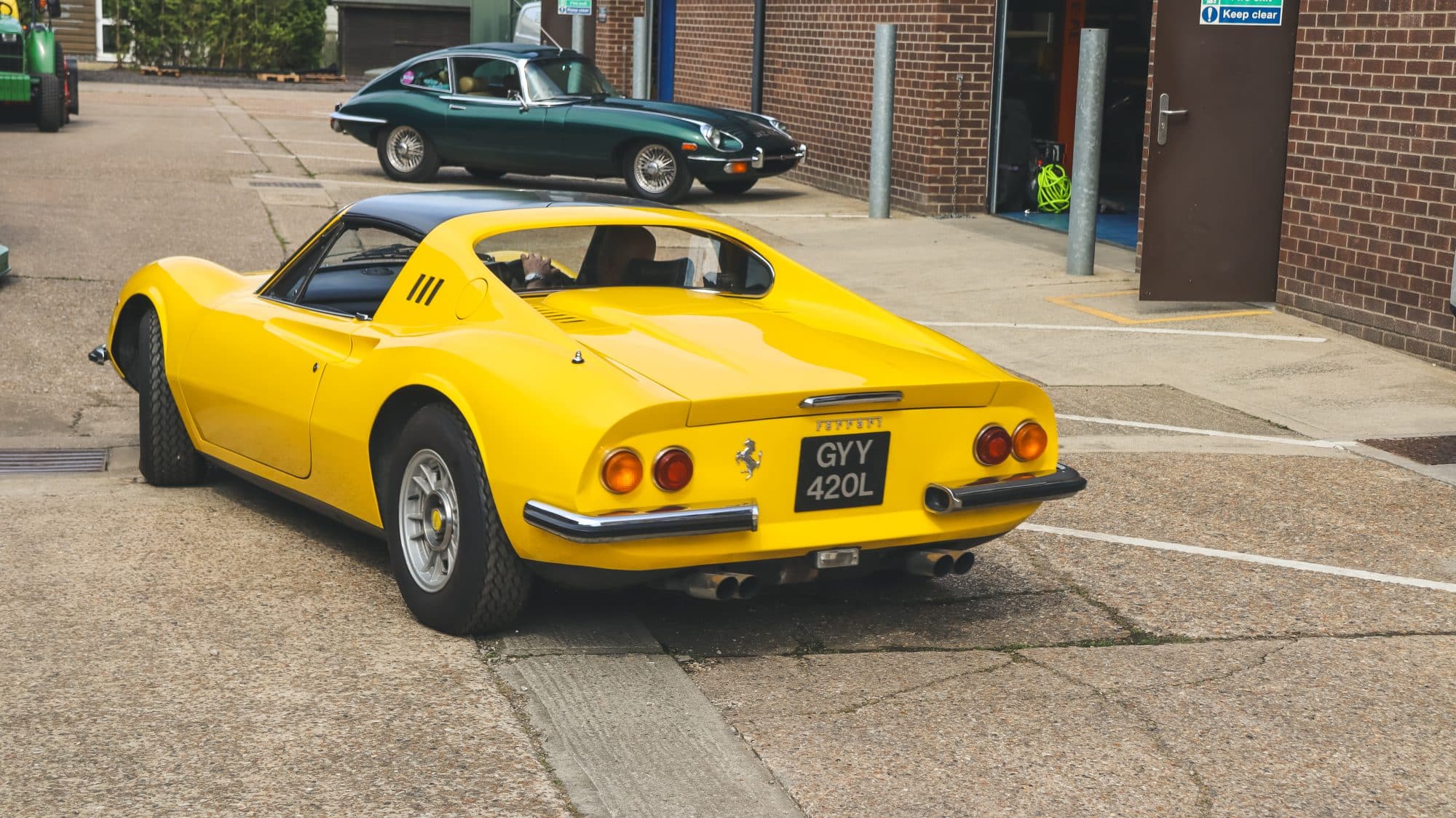 17052024 1973 Ferrari 246 GTS going into fab 8 1