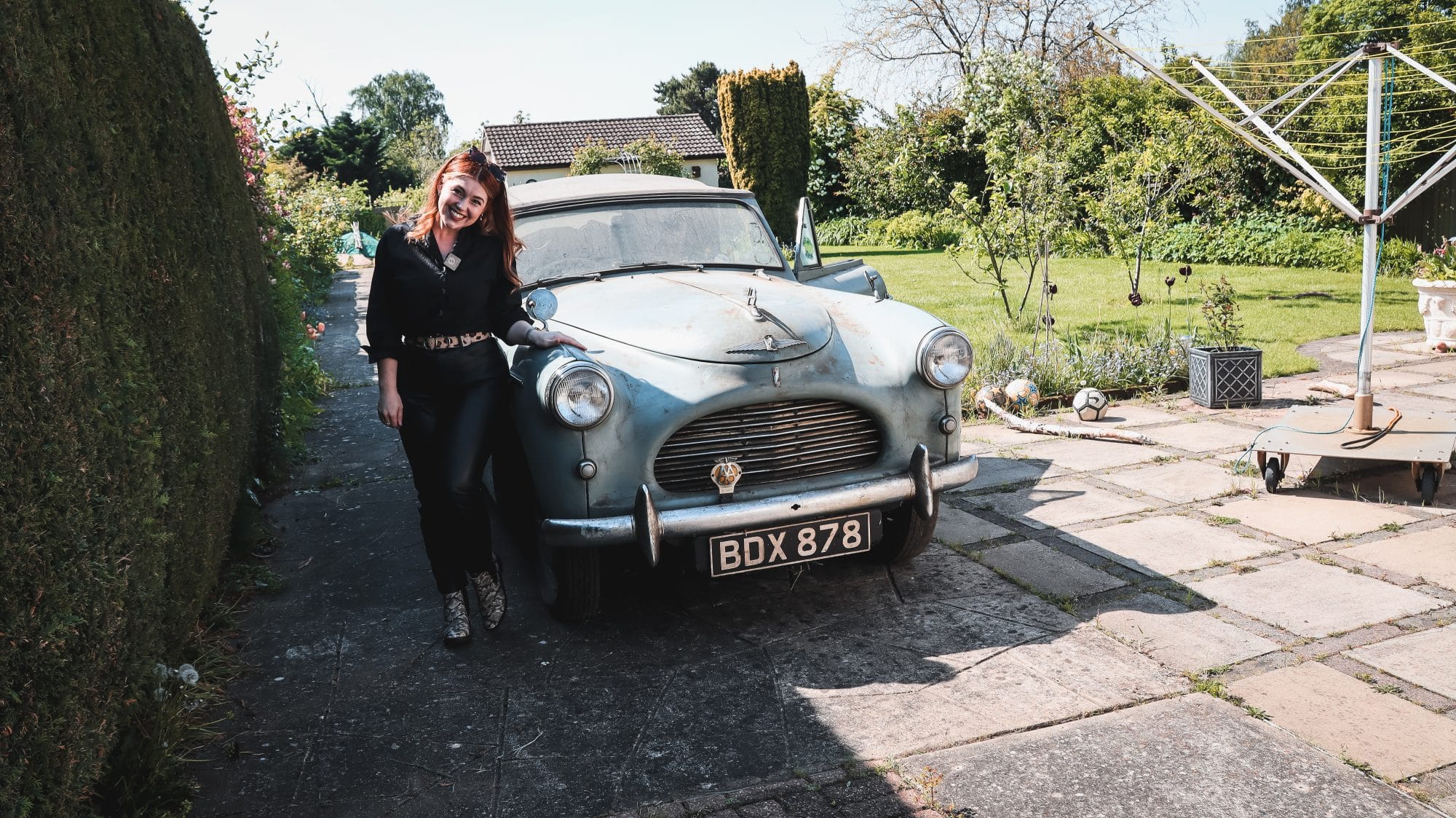 Austin A40 Barn Find and Arrival 43 1