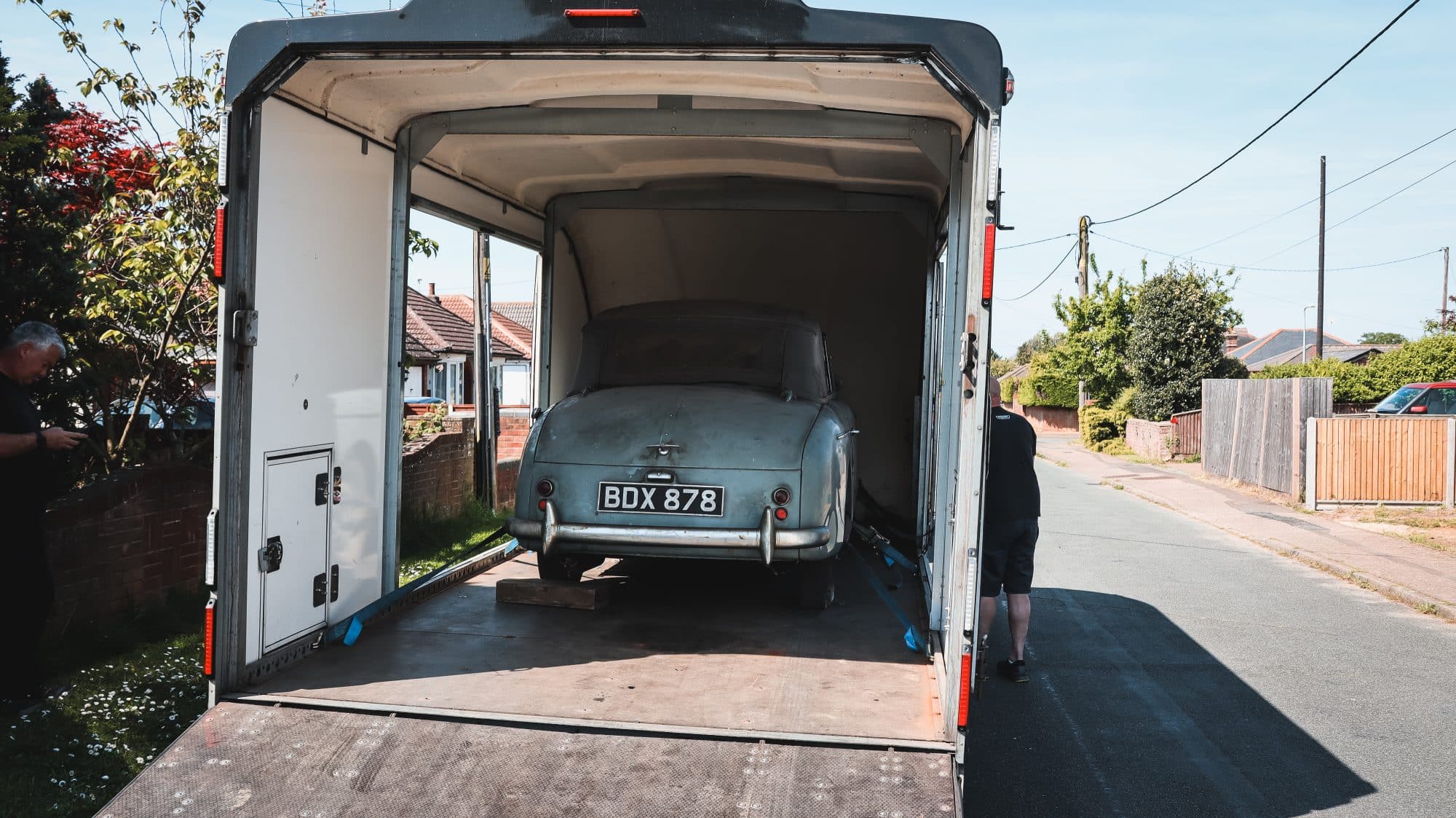 Austin A40 Barn Find and Arrival 45 1