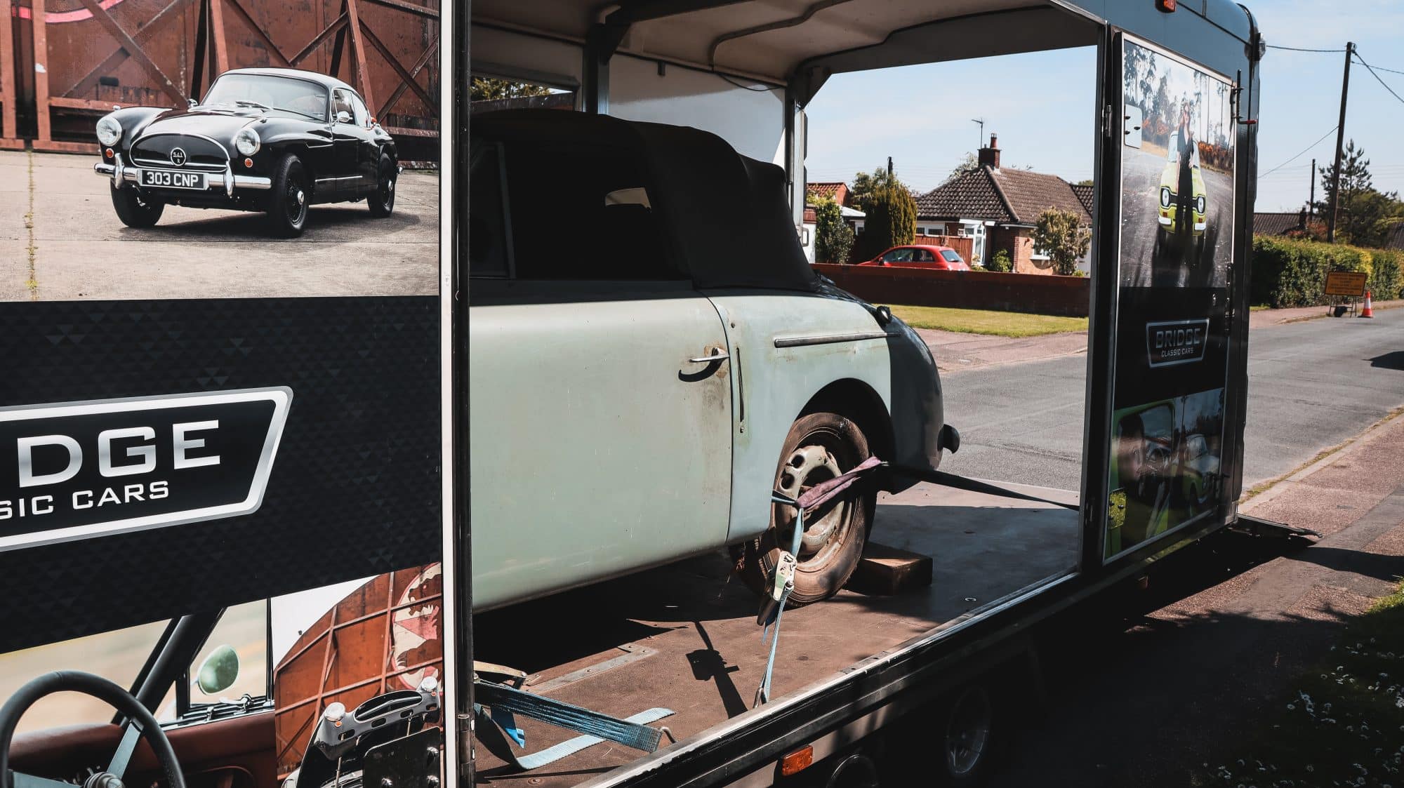 Austin A40 Barn Find and Arrival 49 1