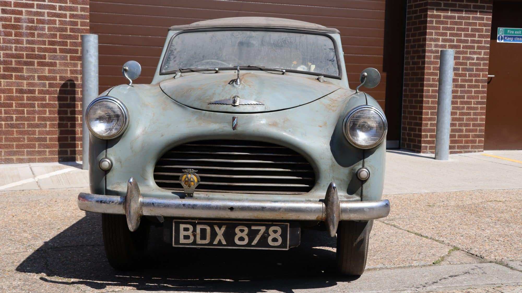 Austin A40 Barn Find and Arrival 55 1