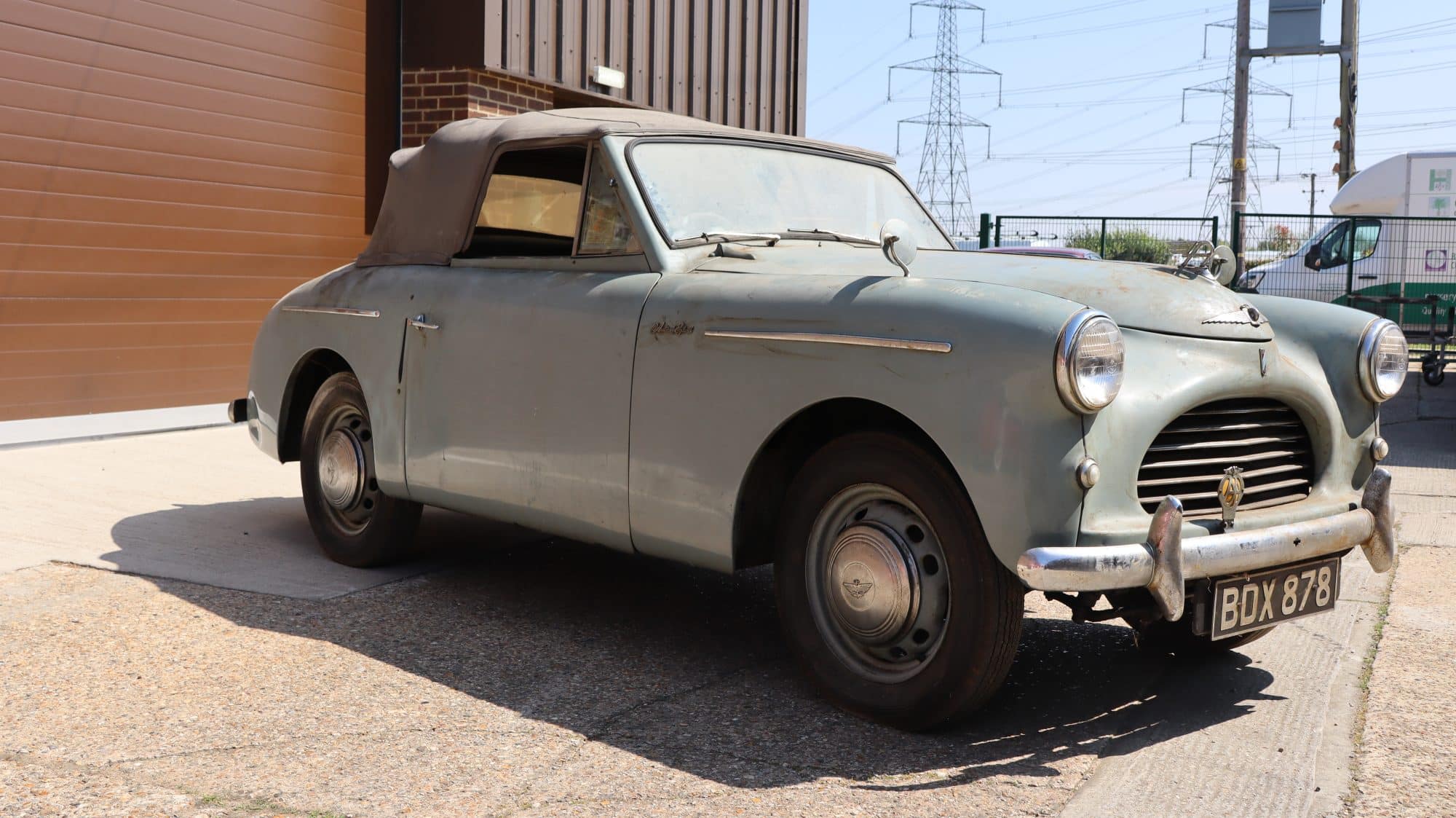 Austin A40 Barn Find and Arrival 56 1