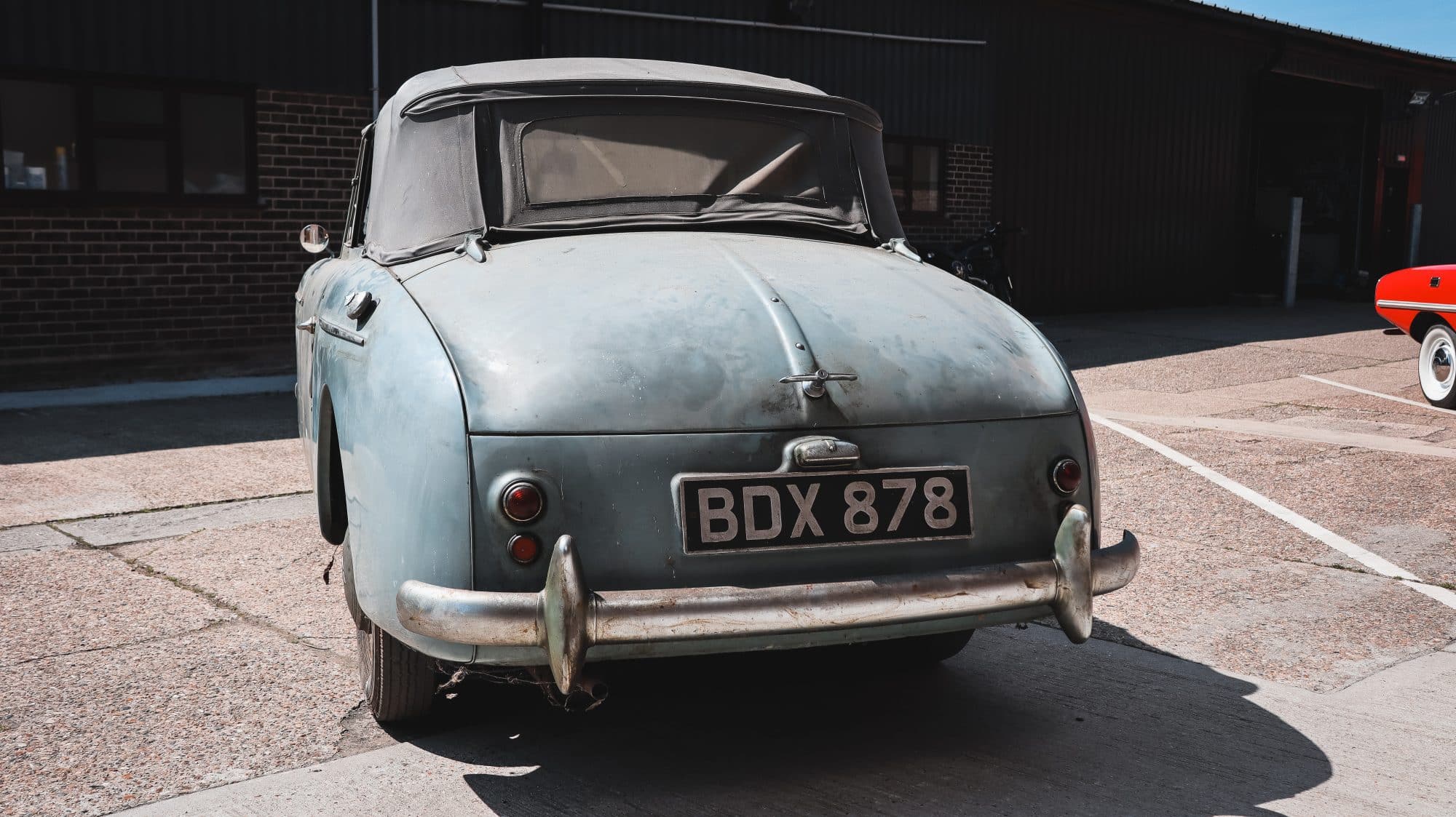 Austin A40 Barn Find and Arrival 58 1