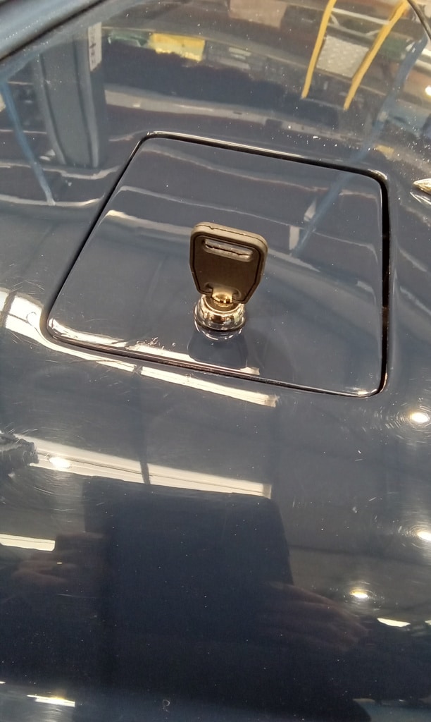 1954 Daimler Conquest Fuel Cap and Cooling Fan 05 1