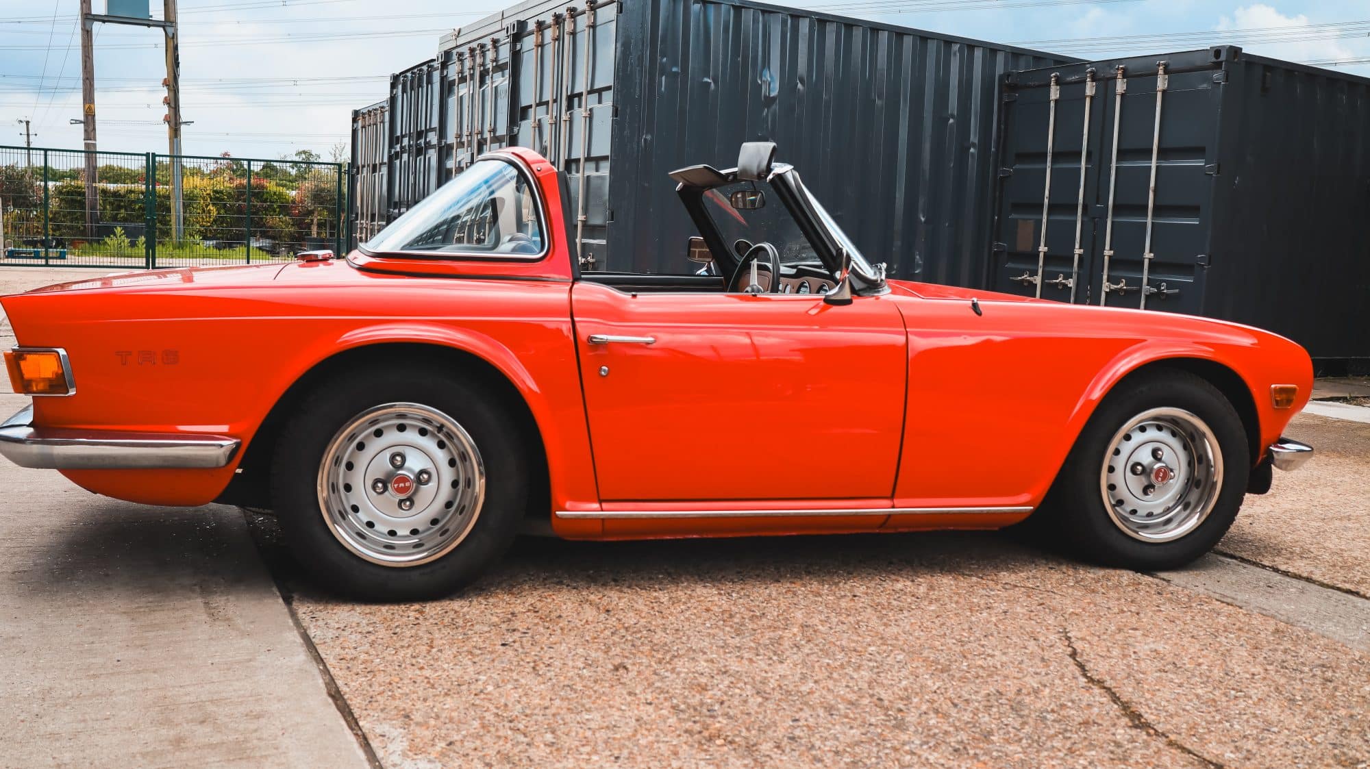1974 Triumph TR6 Arrival Photos 5 1