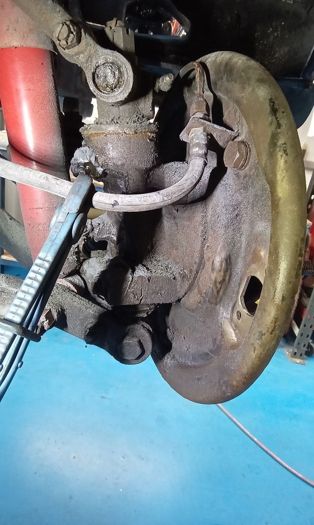 21062024 1954 Daimler Conquest Roadster pre comp repairs and service 28 1