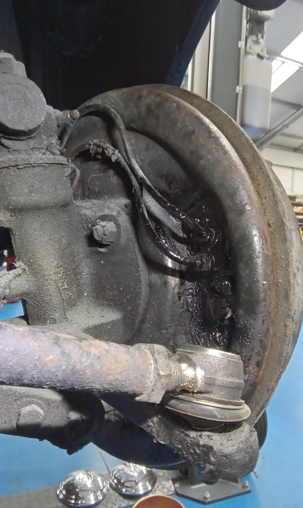 21062024 1954 Daimler Conquest Roadster pre comp repairs and service 30 1