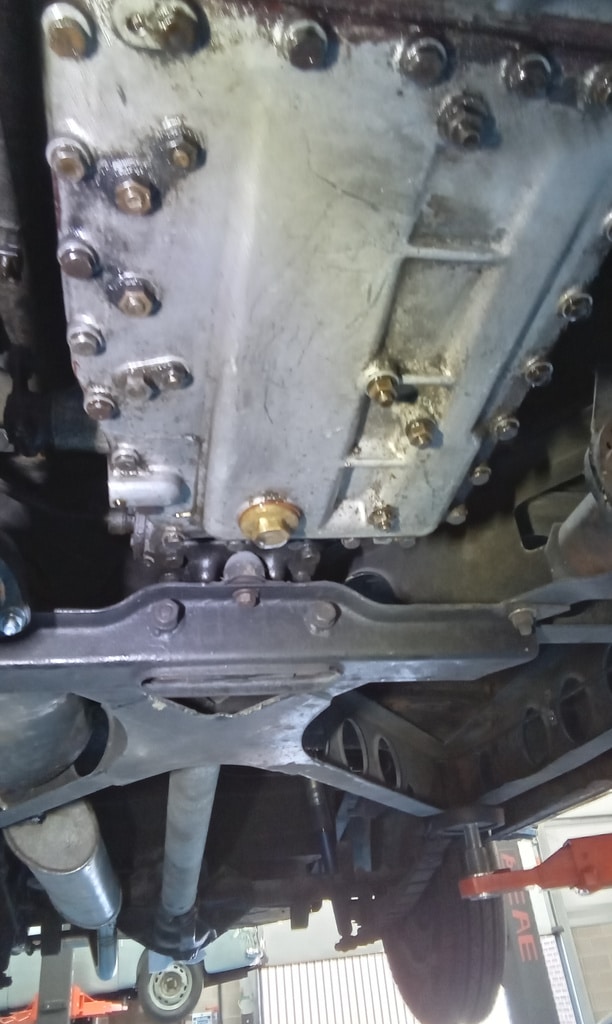 21062024 1954 Daimler Conquest Roadster pre comp repairs and service 35 1