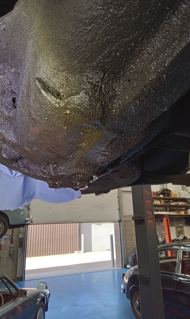 21062024 1954 Daimler Conquest Roadster pre comp repairs and service 36 1