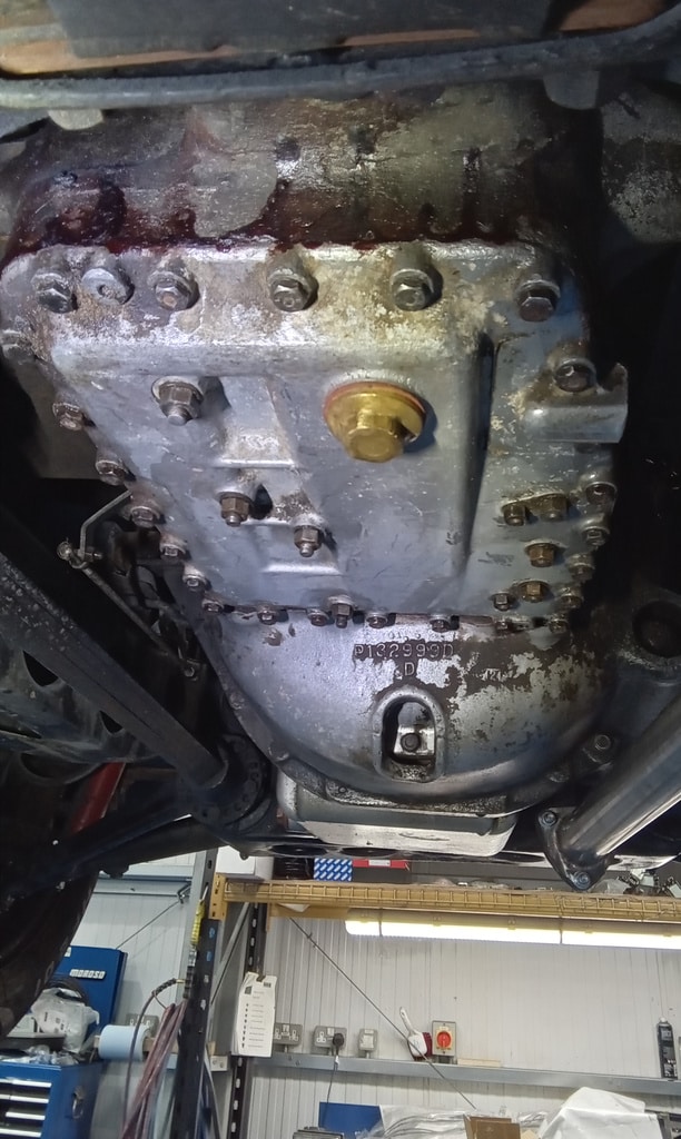 21062024 1954 Daimler Conquest Roadster pre comp repairs and service 37 1