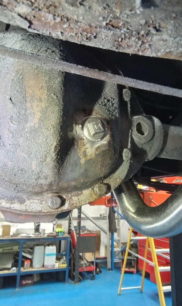 21062024 1954 Daimler Conquest Roadster pre comp repairs and service 45 1