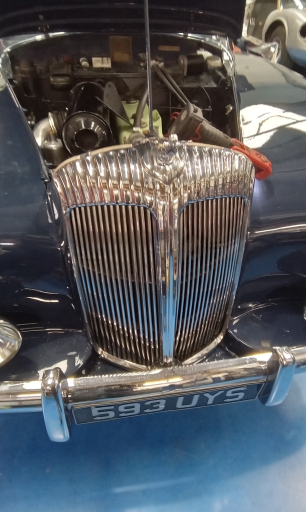 21062024 1954 Daimler Conquest Roadster pre comp repairs and service 47 1