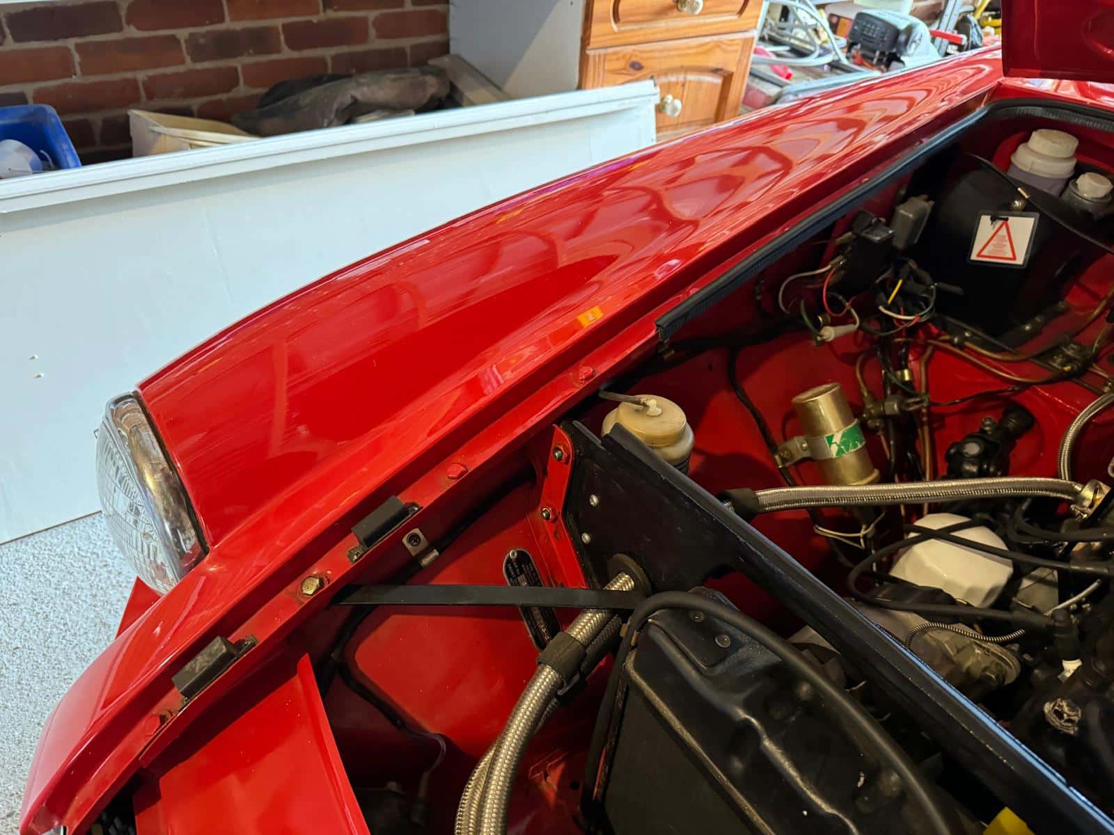 MG B Roadster before it arrived at Bridge Classic Cars 3 1