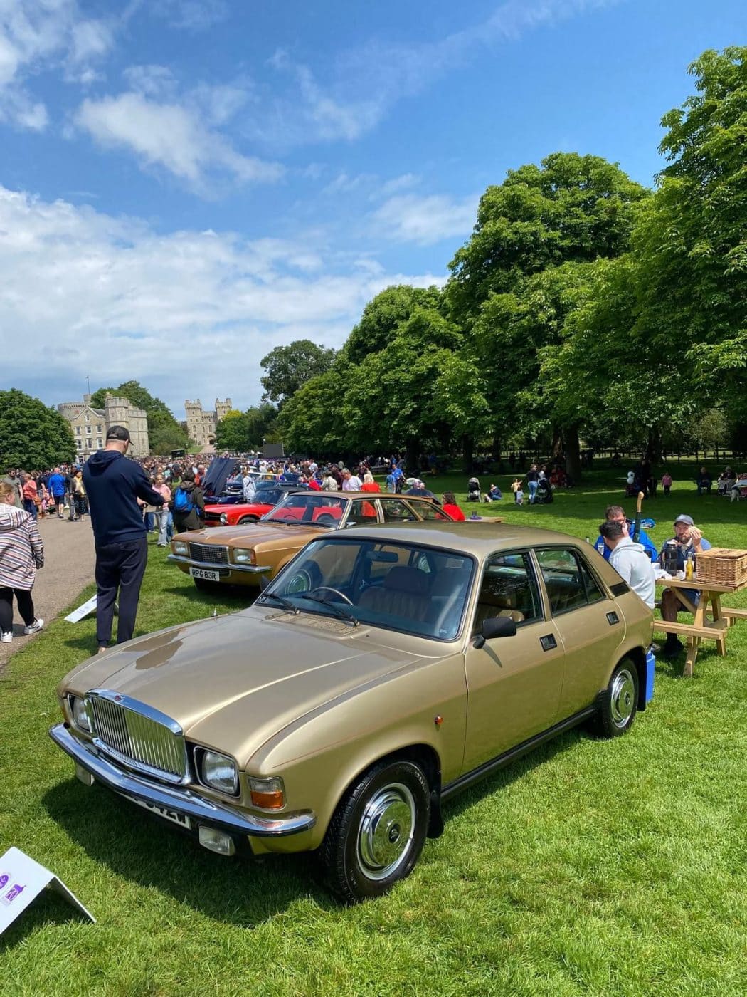 Vanden Plas before it arrived at Bridge Classic Cars 4 1