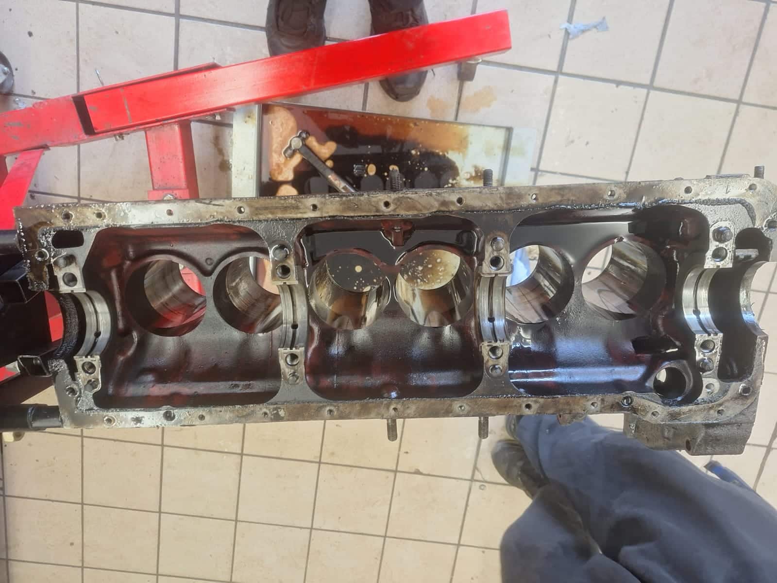 09072024 1964 Mercedes 230SL crank pics 6 1