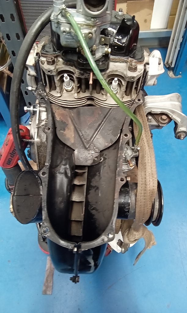 31072024 1963 Fiat 500 engine strip 25 1