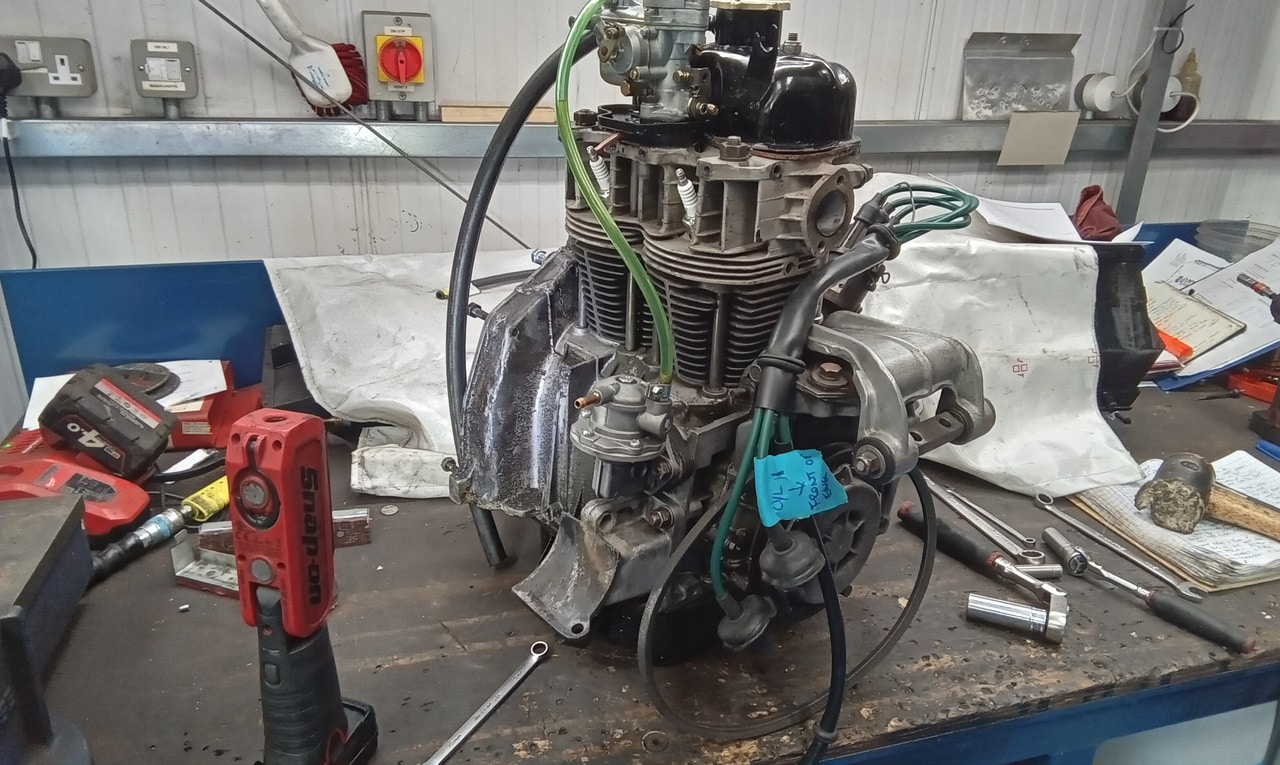 31072024 1963 Fiat 500 engine strip 26 1
