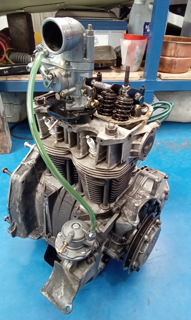 31072024 1963 Fiat 500 engine strip 31 1