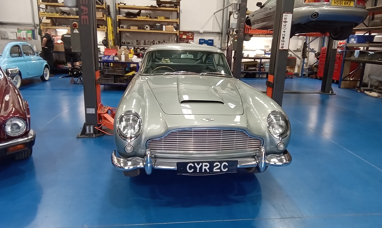 31072024 1965 Aston Martin DB5 running issues 8 1