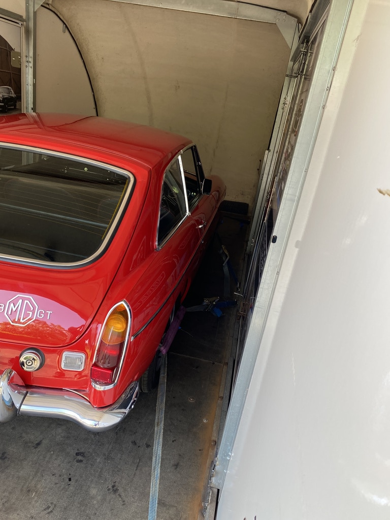 08082024 1968 MGB GT trasnport and investigation 9 1
