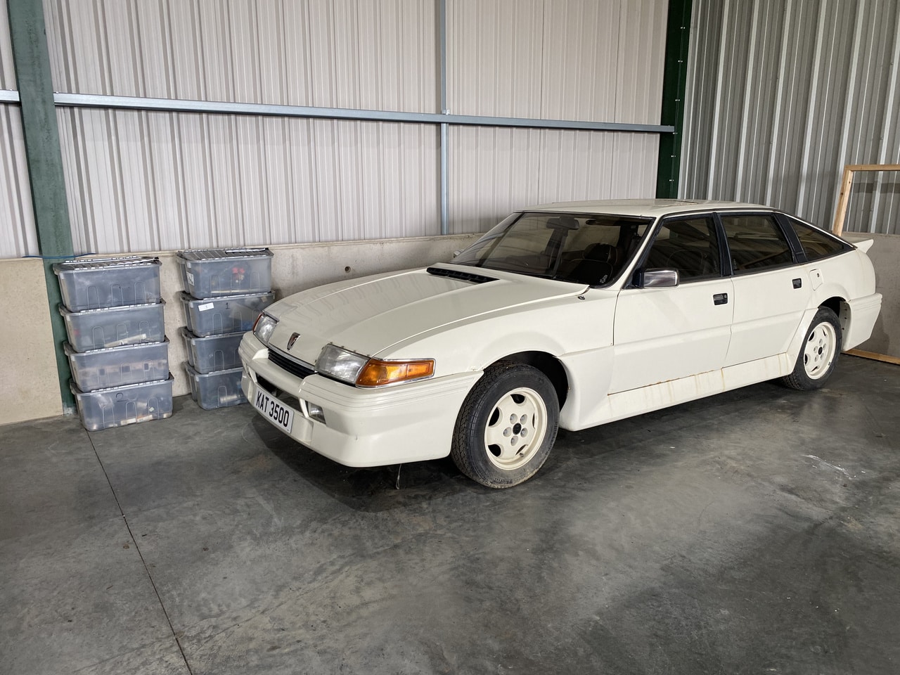 02092024 1984 Rover SD1 in storage 1 1
