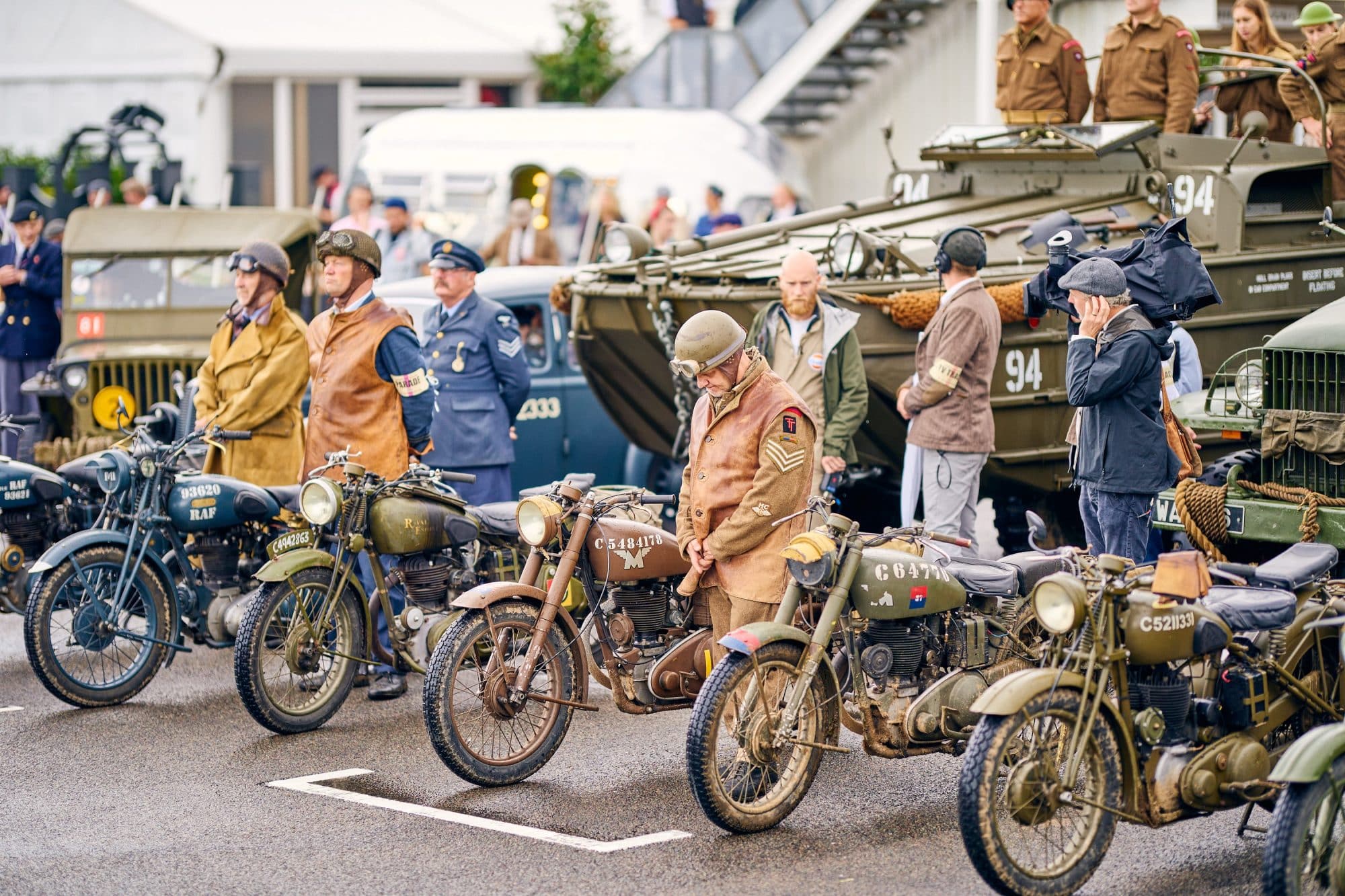D Day parade at the 2024 Goodwood Revival. Ph. by Dominic James 2 1