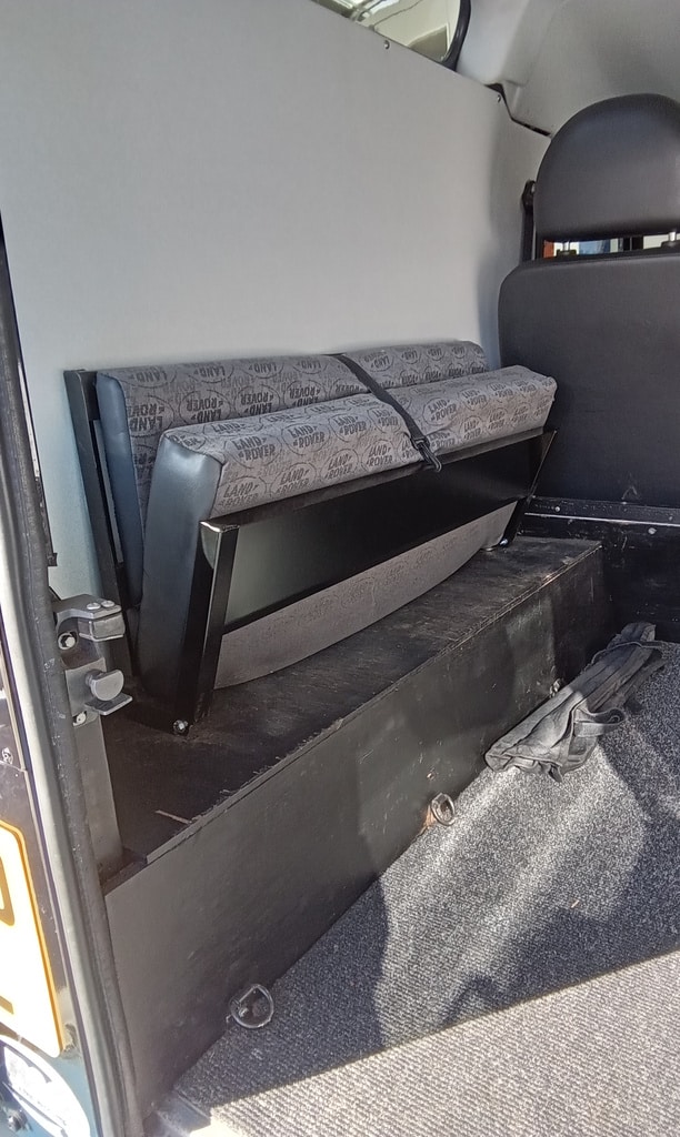 09102024 2010 Land Rover Defender rear seat and snorkel refit 3 1