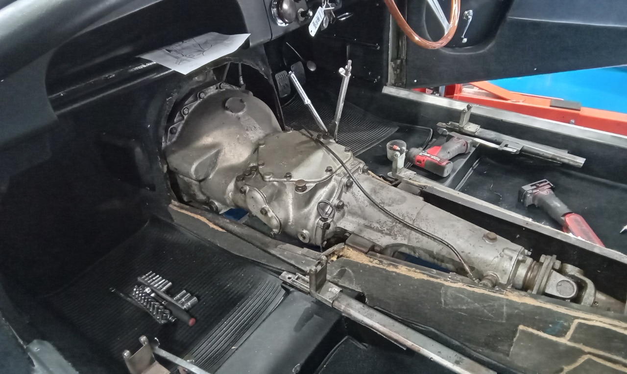 181024 1956 Jensen 541 Clutch Prep 2 1