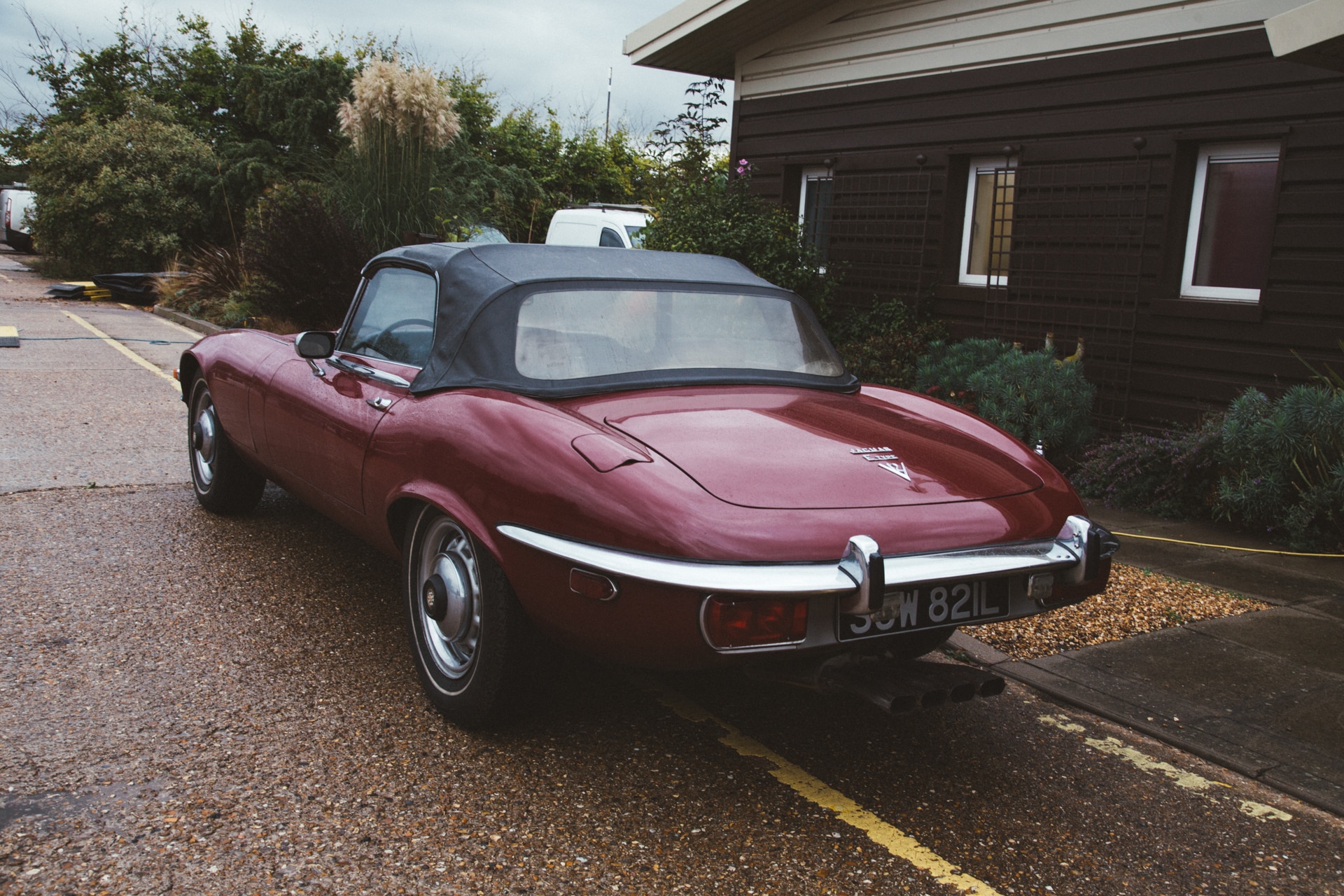 1973 Jaguar E Type Series 3 Roadster Arrival Photos 3 1