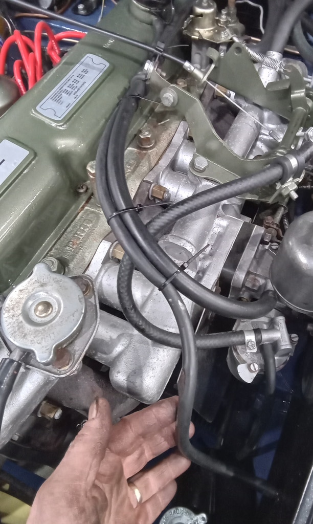 04112024 1970 MGC GT pdi and repairs 14 1
