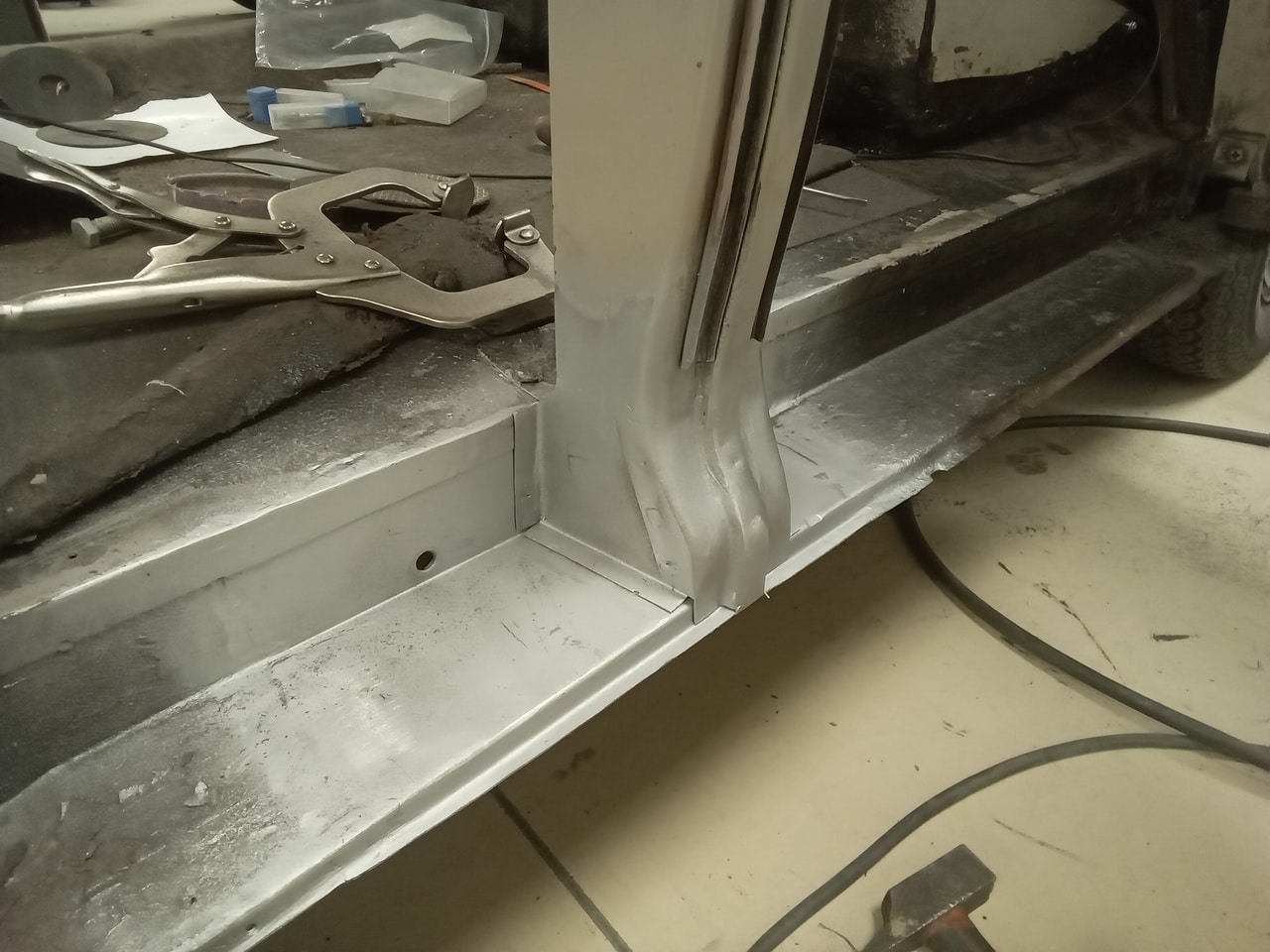 1963 Rover P4 110 Body Repair 05 1