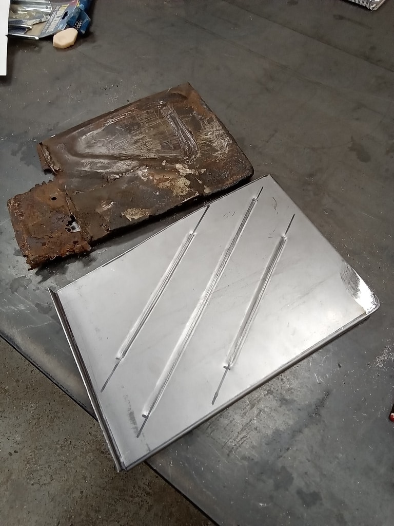 181224 1963 rover p4 bulkhead, wheel arch and outrigger (4)