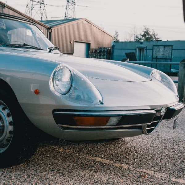 1977 alfa romeo spider arrival for storage 5