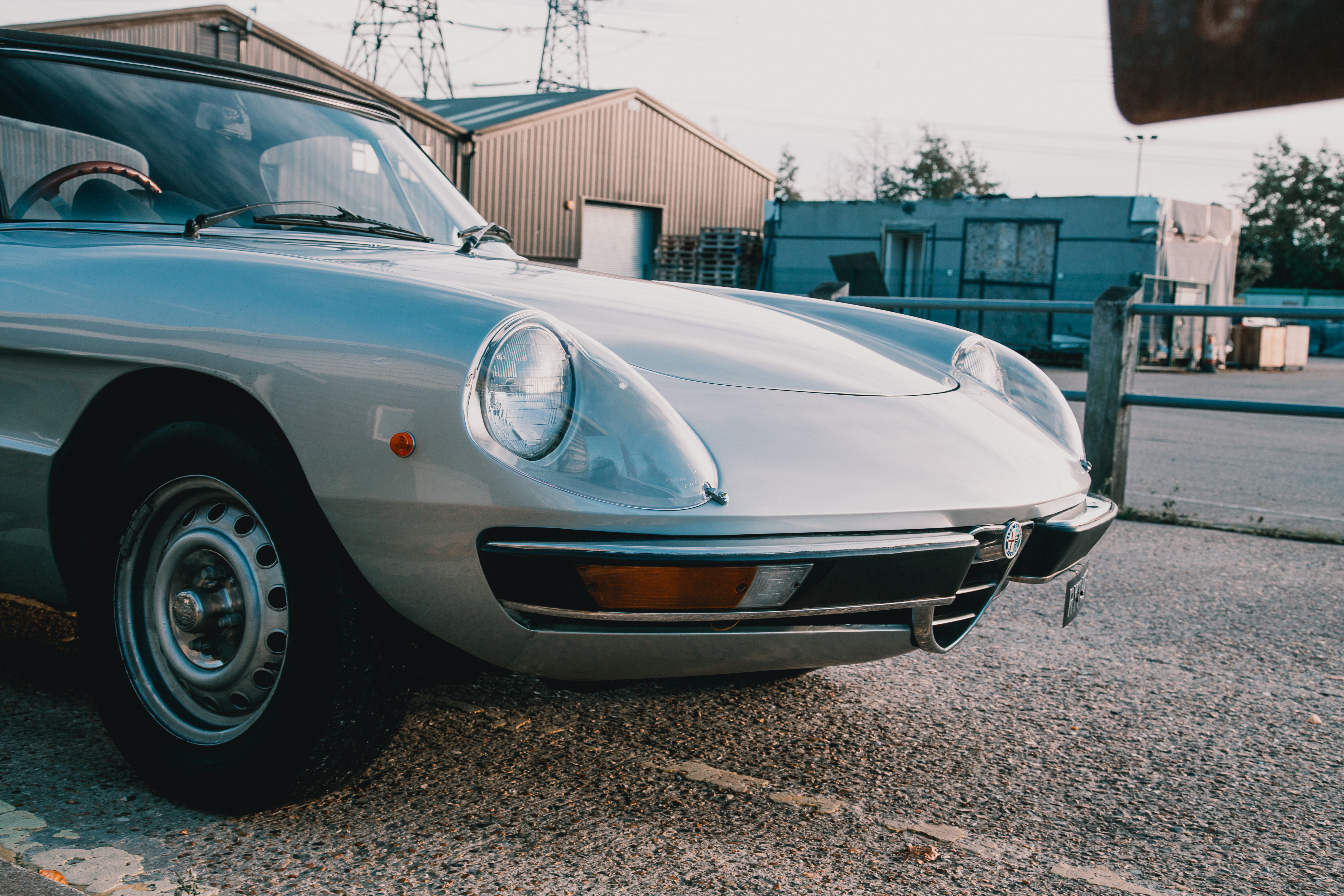 1977 alfa romeo spider arrival for storage 5