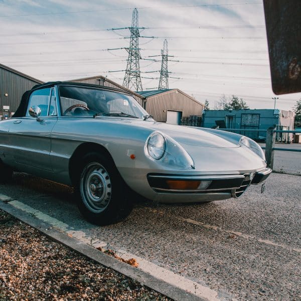 1977 alfa romeo spider arrival for storage 6