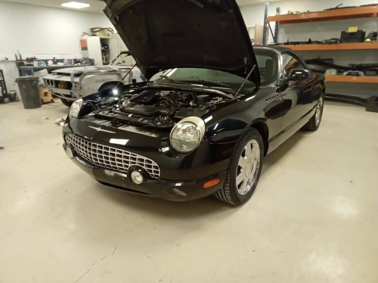 2002 ford thunderbird paint repair 41